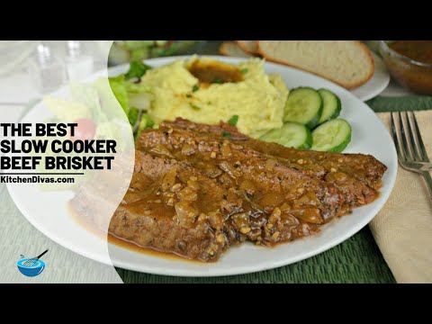 The Best Slow Cooker Beef Brisket