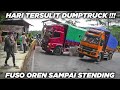 Ini Baru Namanya Skill Sampai Sampai Truk Fuso Oren Jumping Di Sitinjau Lauik