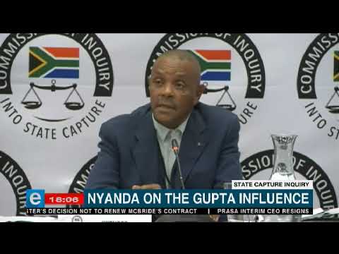 Nyanda on the Gupta influence