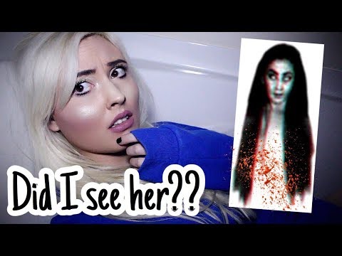 DID I SEE THE GHOST GIRL?!  BATH GAME AT 3 AM UPDATE!