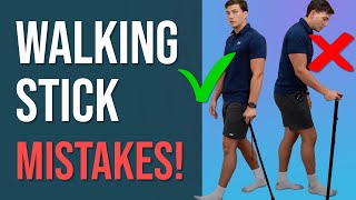 3 Walking Stick Mistakes to AVOID! (for Seniors)