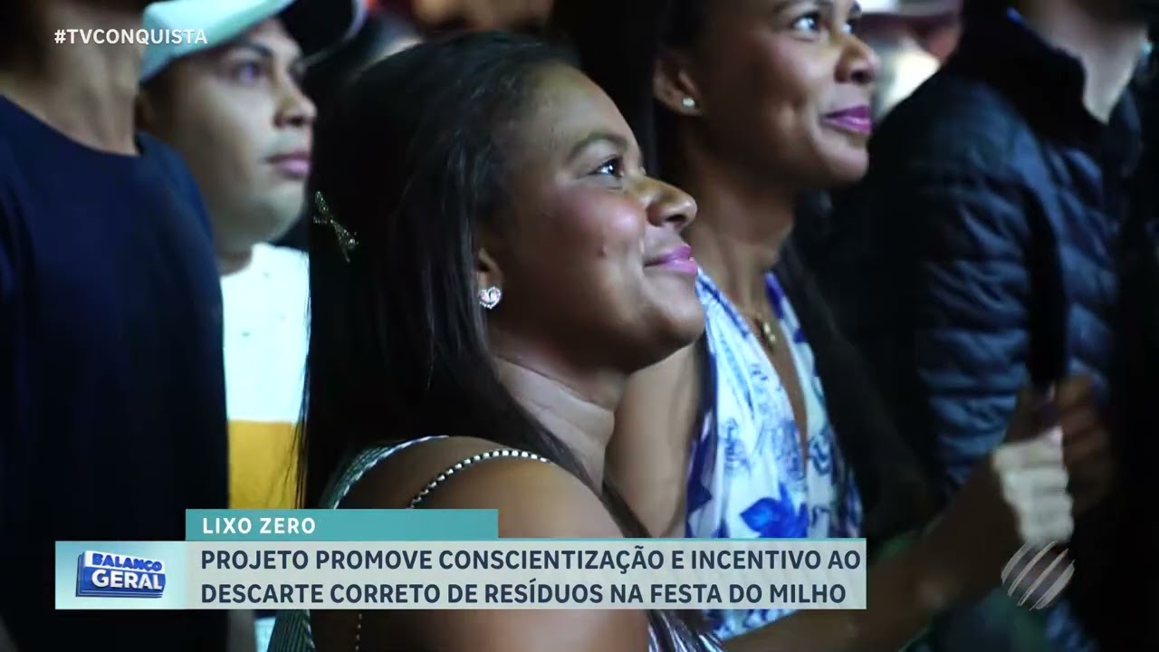 Projeto Lixo Zero promove conscientização ambiental na Festa do Milho
