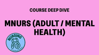 MNurs (Adult / Mental Health) | Course Deep Dive