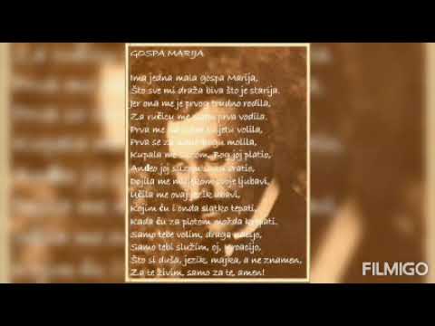 V. Glasnović: Gospa Marija - Karlo Milićević