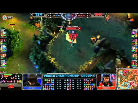 Riot World Championship 2013, Group A, TSM vs OMG