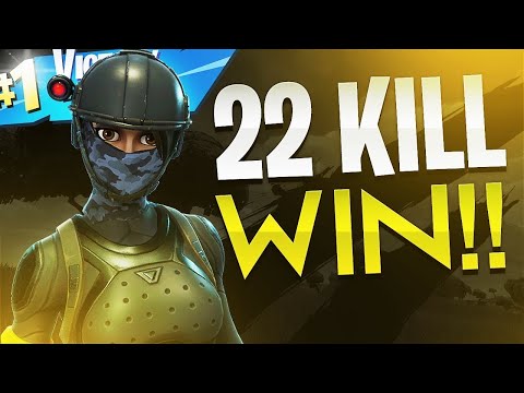 22 Frag Solo Gameplay! - Fortnite Battle Royale Gameplay!
