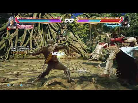 Lee Chaolan Silver Cyclone pattern combo