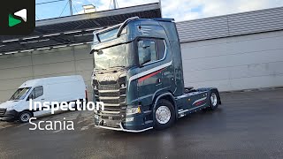 Купить тягач Scania S580 S 4X2 Full-Air Retarder Standairco 2xTanks Leder Navi ACC L - Изображение 4 | Autoline LT Тягач Scania S580 S 4X2 Full-Air Retarder Standairco 2xTanks Leder Navi ACC L | Изображение 4 - Autoline