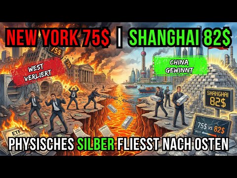 Shanghai pays $82 for silver – New York only $75: The market is collapsing NOW