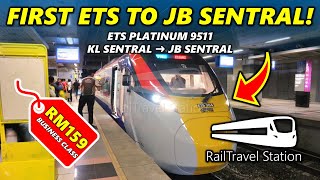 Download lagu FIRST ETS3 TRAIN TO JB SENTRAL! 🇲🇾🚆 KTM ETS Platinum 9511dn KL Sentral → JB Sentral mp3