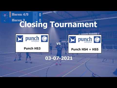 Closing Tournament 2021 | Punch HS3 vs HS4 + HS5