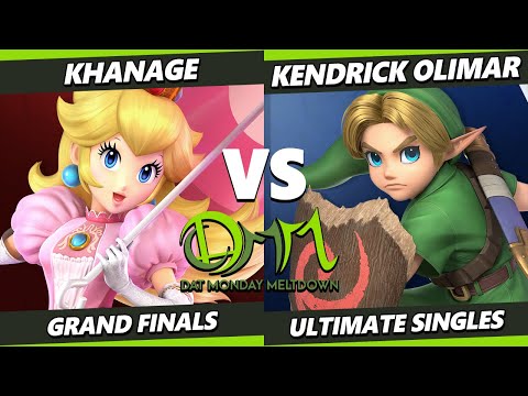 DAT MM 255 GRAND FINALS - Kendrick Olimar (Young Link) Vs. Khanage (Peach) SSBU Ultimate Tournament