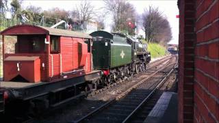 preview picture of video 'Watercress Line Great Spring Steam Gala, 25 March 2011'