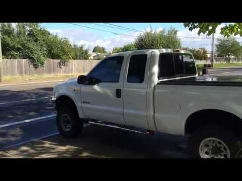 Powerstroke 6.0L MBRP turbo back straight pipe