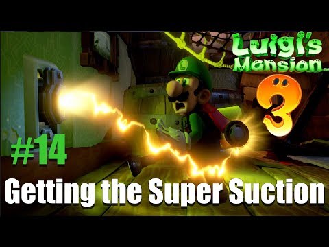Luigi's Mansion 3 - Walkthrough #14 - Getting the Super Suction