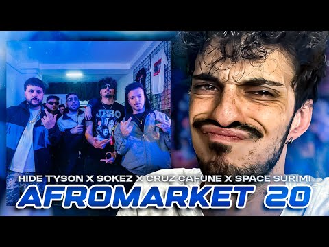 I REACT TO THE AFROMARKET CHILDREN 20 - HIDE TYSON X SOKEZ X CRUZ CAFUNÉ X SPACE SURIMI