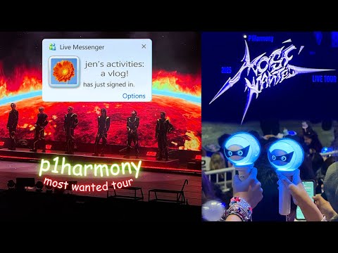 📹 jen's activities - a vlog! : ✚ p1harmony in toronto! most wanted tour 🎫 | y2k aesthetic⭐
