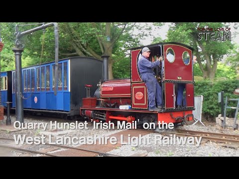 Quarry Hunslet 'Irish Mail' on the West Lancashire Light Railway