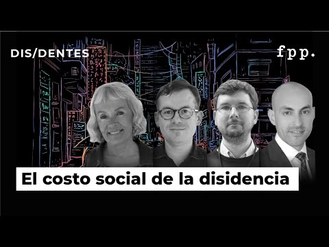 M. Zgustova, J. Klepal, J. El-Hage y R. Rincón.| El costo social de la disidencia - Disidentes