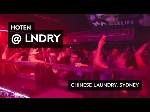Hoten @ LNDRY - Chinese Laundry, Sydney (07/09/2019)