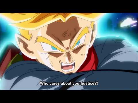 "You Say Run" Goes With Everything. Trunks VS Merged Zamasu Spirit Sword