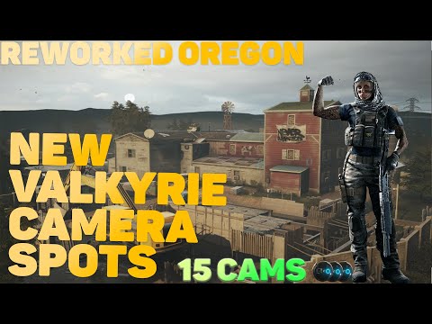 Valkyrie Cam Spots. Reworked Oregon. Rainbow Six Siege