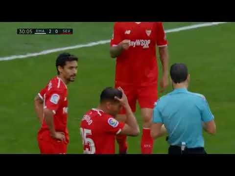 REAL MADRID VS SEVILLA 5-0 HIGHLIGHT 09/12/2017