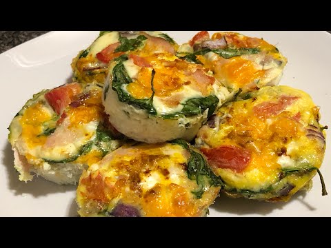 How To Cook Egg Muffin Cups | Oven Frittata Recipe