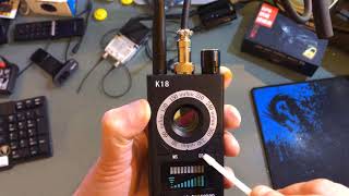 Wanzen und Kamera Aufspürgerät | RF BUG Detector | review