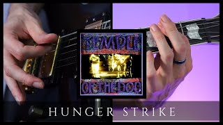 How to play "HUNGER STRIKE" by Temple of the dog | Tutorial with TABS