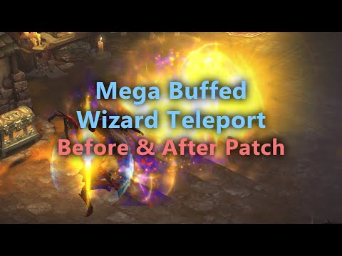 Mega Buffed Wizard Teleport Animation is Amazing! - Season 23 Wizard
