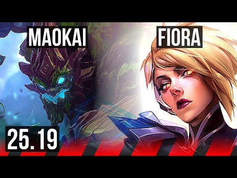 MAOKAI vs FIORA (TOP) | Comeback, 6/4/18 | KR Master | 25.19