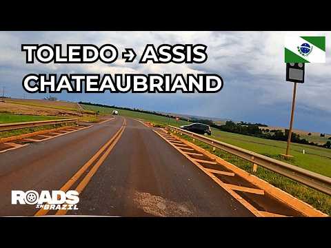 Toledo → Assis Chateaubriand  | POV Dashcam Drive | Paraná, Brazil