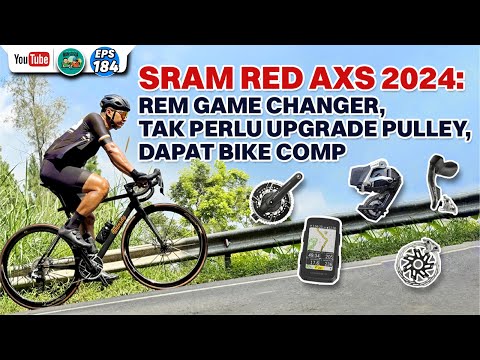 New SRAM Red AXS 2024: Rem Game Changer, Dapat Bike Computer