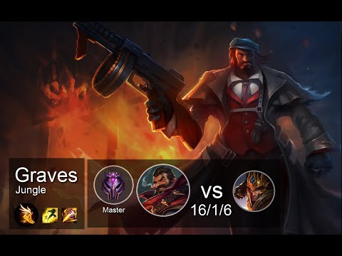 Graves Jungle vs Jarvan - PH Master Patch 11.1 - Smurfing in High Elo