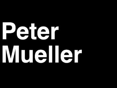 How to Pronounce Peter Mueller Colorado Avalanche NHL Hockey Player Runforthecube