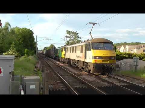 90047/90041 4m49 Coatbridge - Crewe Modal, Sun. 9th June 2019