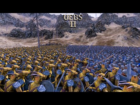 15000 Lizardmans VS 16000 Spearmans - Ultimate Epic Battle Simulator 2  UEBS 2