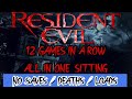 12 Resident Evil Speedruns NO SAVE NO DEATH 11 47 09