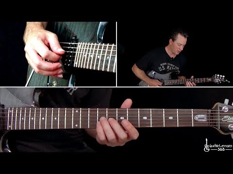 Rocket Queen Guitar Lesson (Part 2) - Guns N' Roses