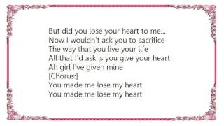 Bob Welch - Lose Your Heart Lyrics