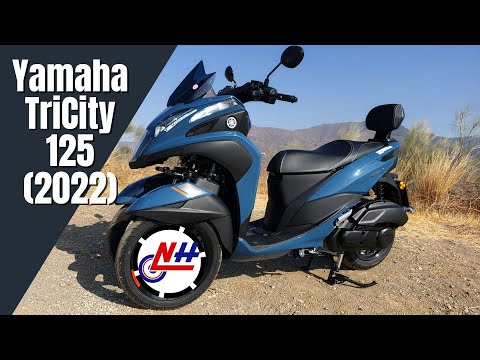 Yamaha TriCity 125 (2022) | Test Ride, Review Walkaround, Soundcheck, 0 to 100 kph | VLOG 360