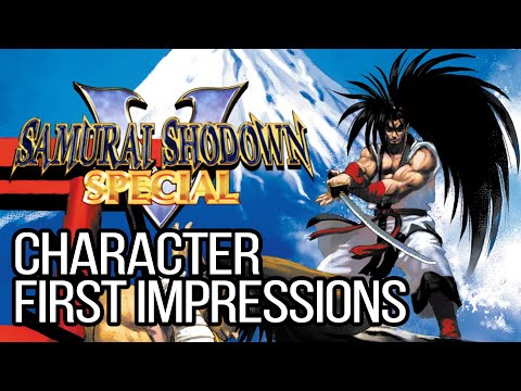 Samurai Shodown V Special - Character First Impressions