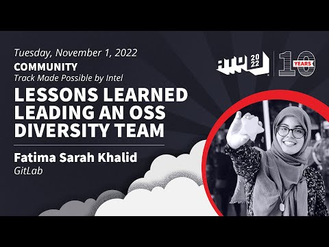 Lessons Learned Leading an OSS Diversity Team - GitLab - YouTube
