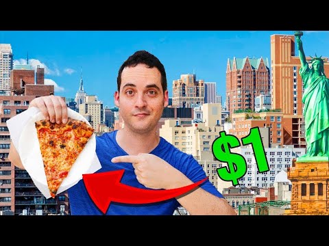 Living on $1 For an Entire Day in NYC (Worlds RICHEST City!)