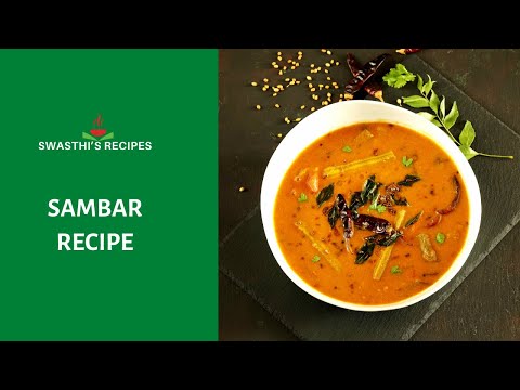 Sambar Recipe - South Indian lentil vegetable stew