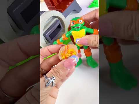 TMNT Play-Doh Slice & Blast Pizza Playset #tmnt #playdoh #asmr