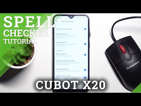 How to Activate Spell Checker on CUBOT X20 – Manage Keyboard Settings