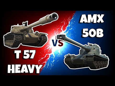 Tank Leszámolás: T57 Heavy VS AMX 50B