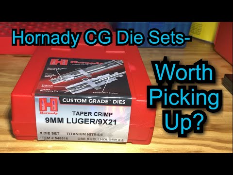 Hornady Custom Grade 9mm Die Set-Review and Testing